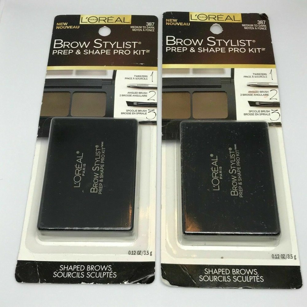L'Oreal Eye Brow Stylist Prep & Shape Pro Kit #387